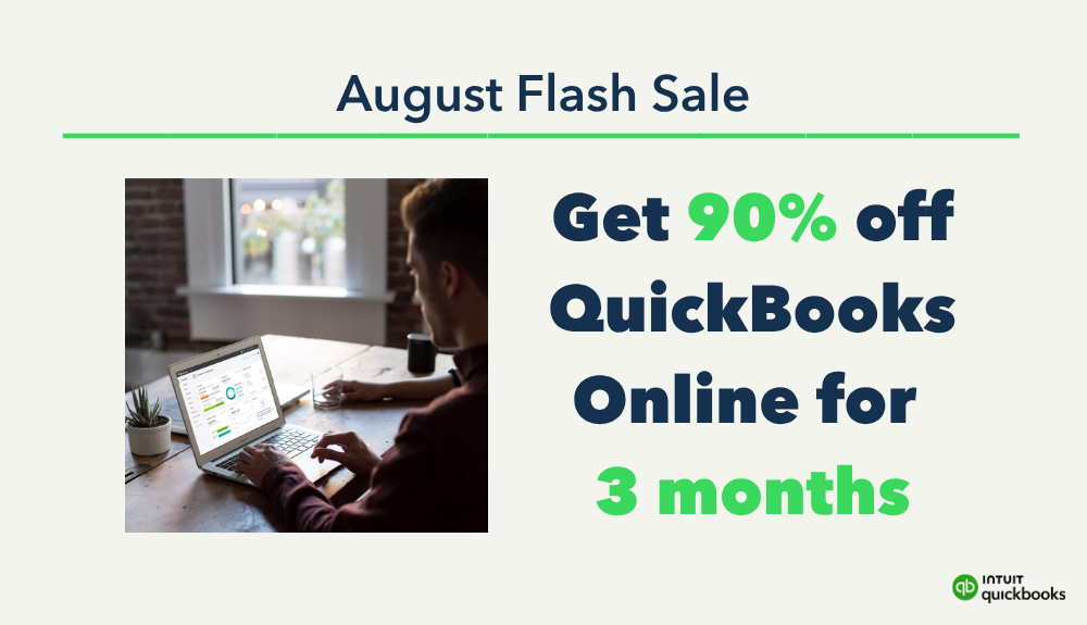 QuickBooks 90% off Promotion